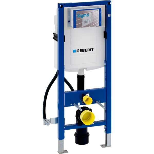 Geberit Duofix Toilet Frame With Sigma Cistern 12cm Less-abled installation, 112cm