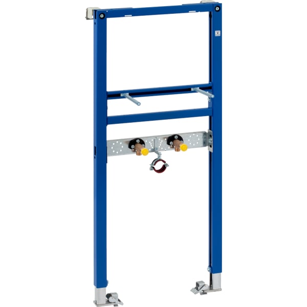Geberit Duofix frame for washbasin, 112 cm, deck-mounted tap