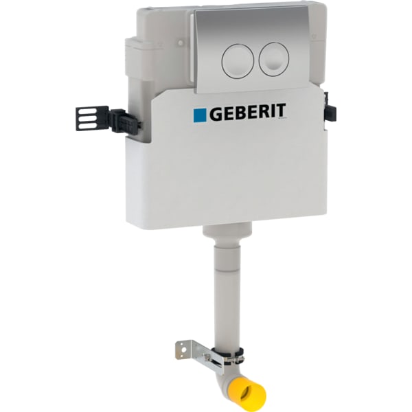 Geberit Delta concealed cistern 12 cm, 6 / 3 litres, with flush plate Delta25