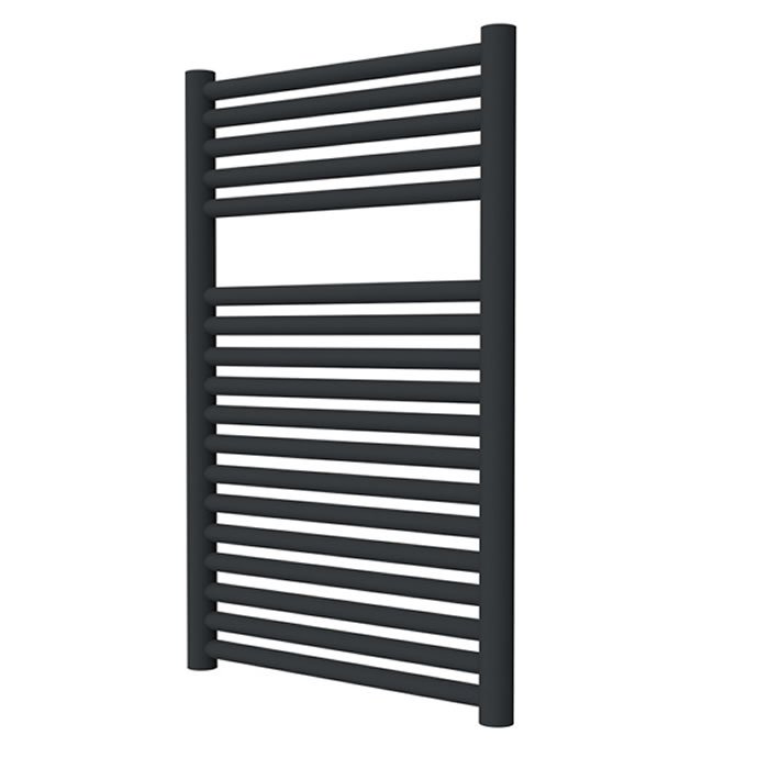 Radox Hercules 800mm x 542mm Heated Towel Rail in Black Pearl Output (BTU) 1545