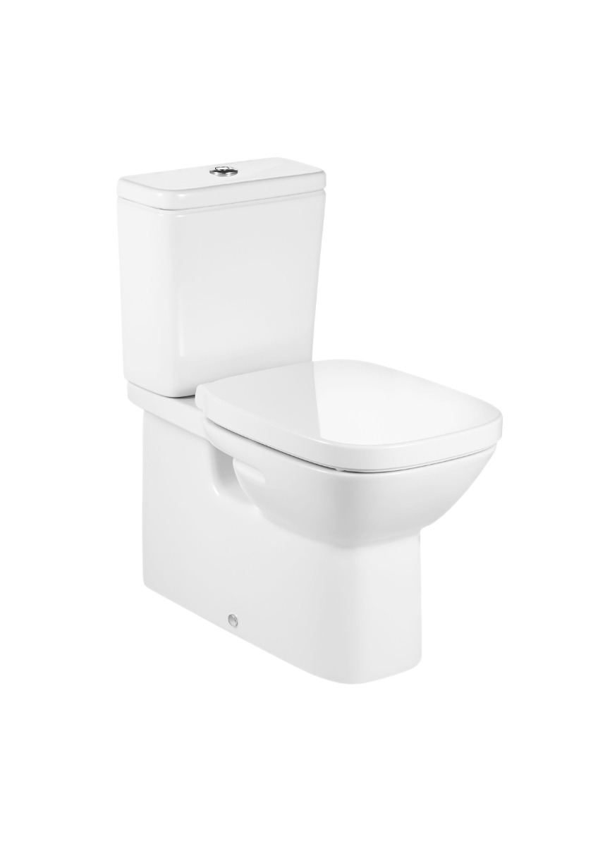 Back To Wall Debba Close Coupled WC With Complete Toilet