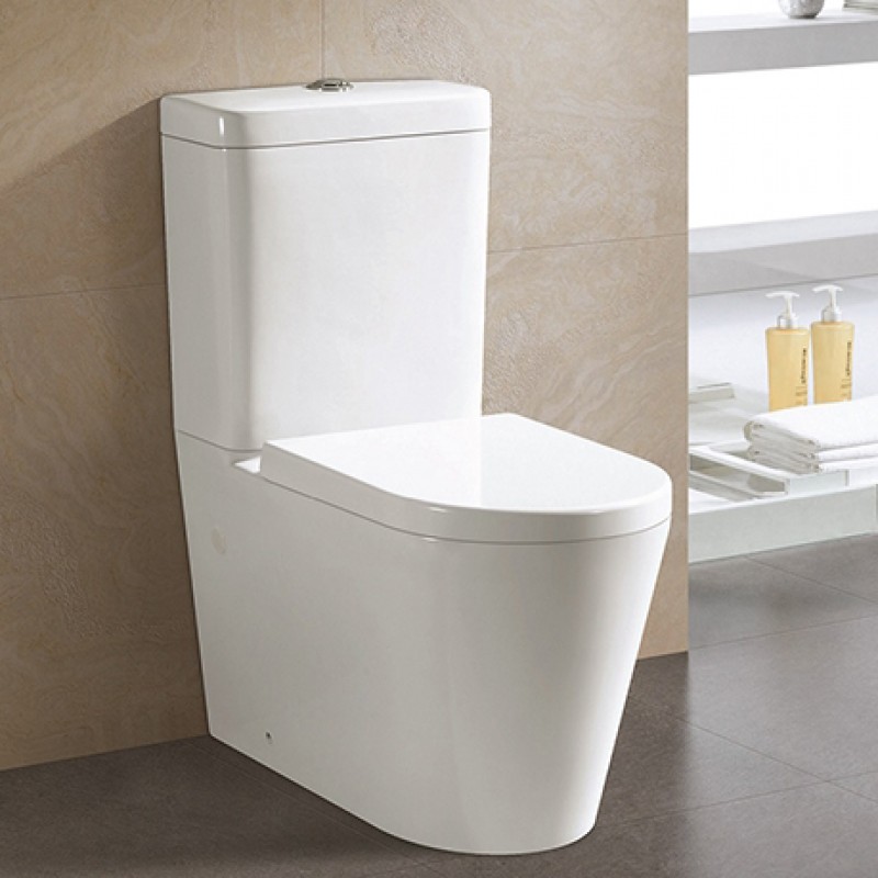 Decor C/C WC (fully back to wall) with Geberit flush fittings & soft close seat (DEC008)