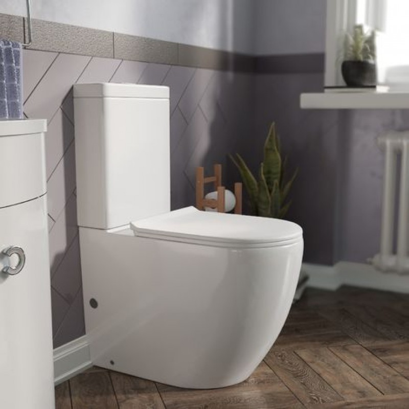 Dexor high-rise C/C WC (fully back to wall ) with Geberit flush fittings & soft (DEX006)