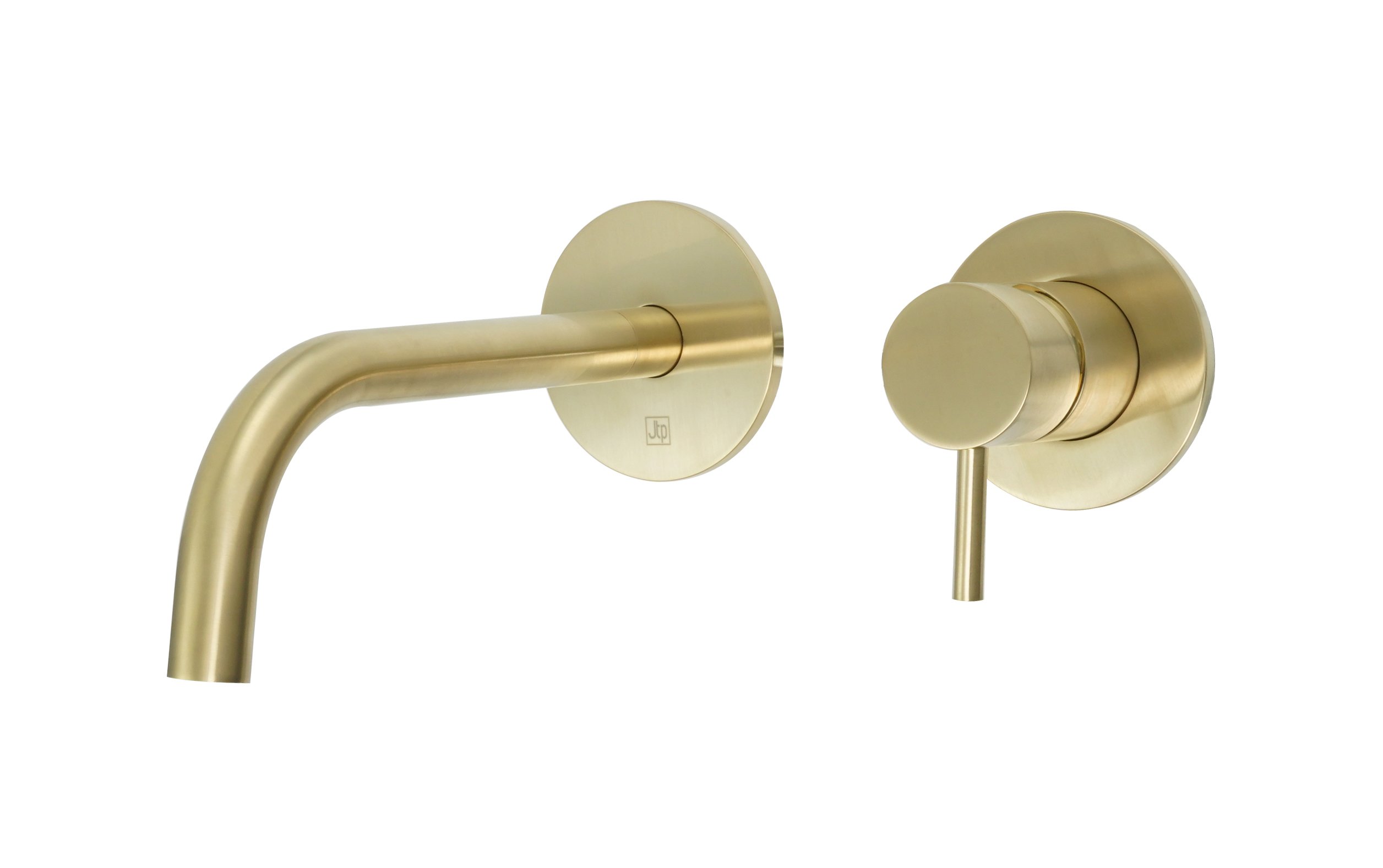 JTP - Vos Single Lever Wall Mounted Basin Mixer with Slim Spout