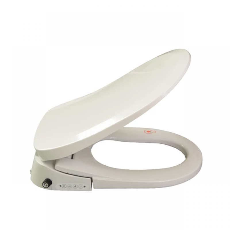 Intelligent multifunctional toilet seat with remote-D shape. (EBF212)
