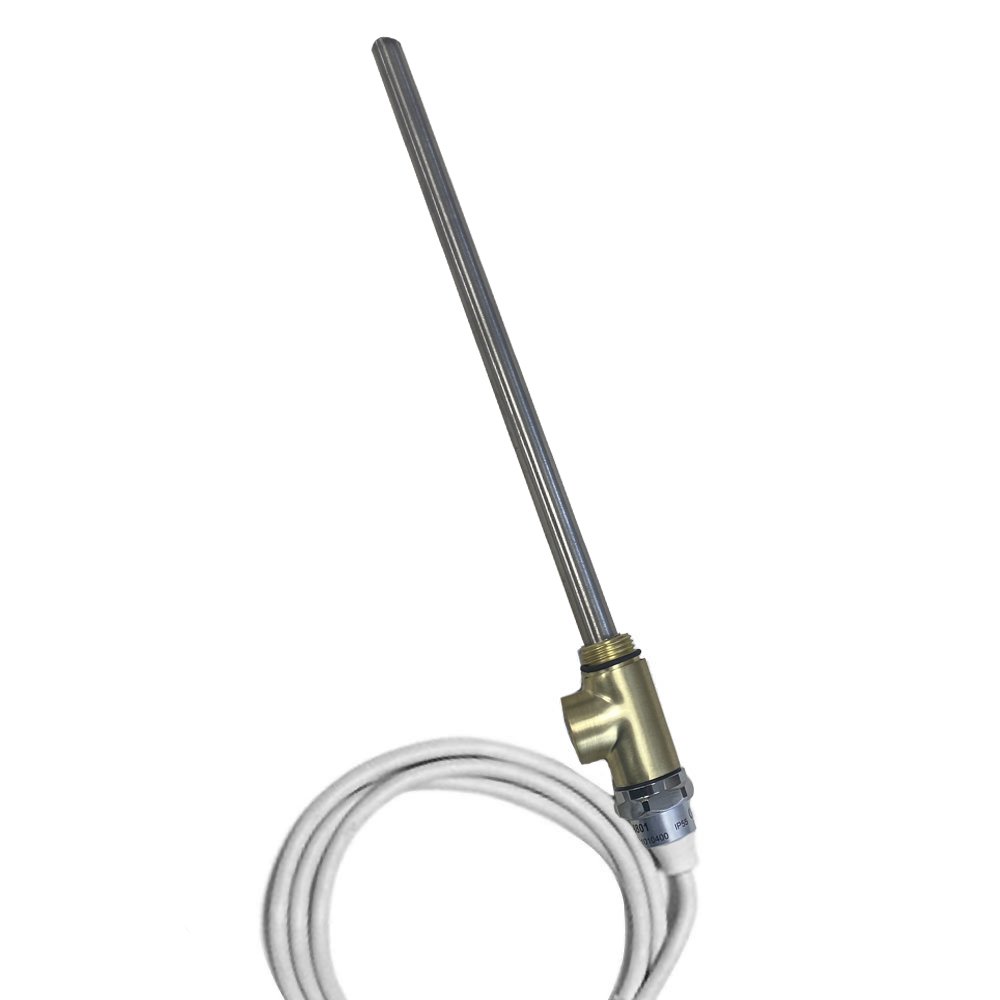 JTP - Heating Element 200W – 400W – 600W, with T- Piece Brushed Brass