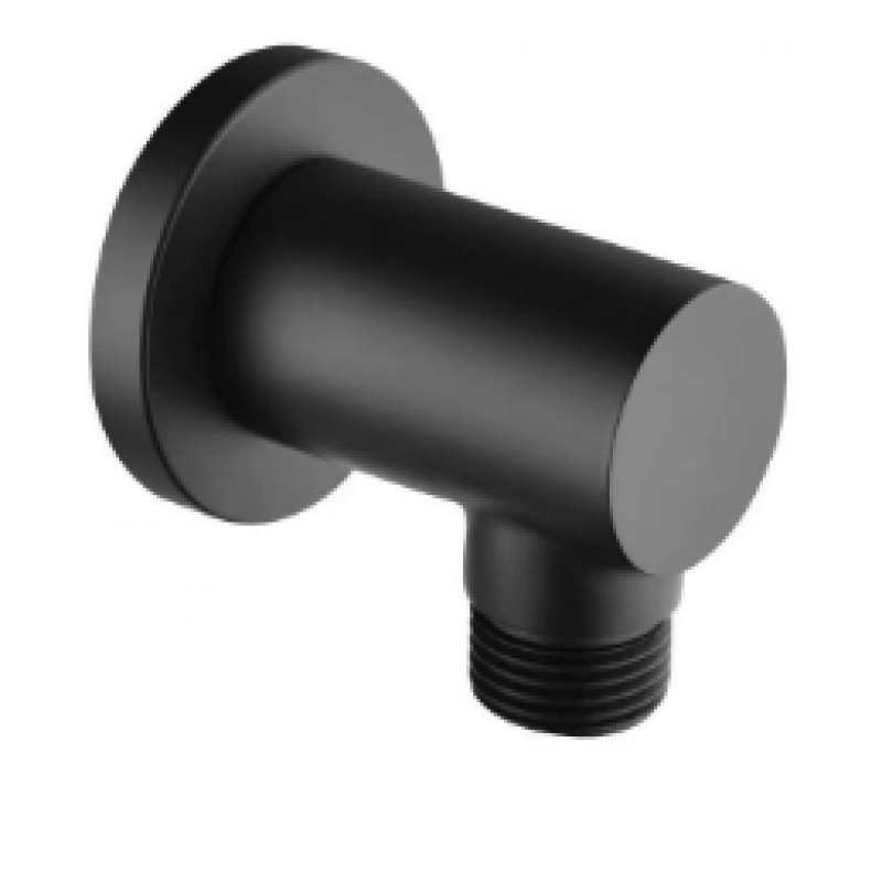 Round luxury water outlet Matt Black (EORD60-B)