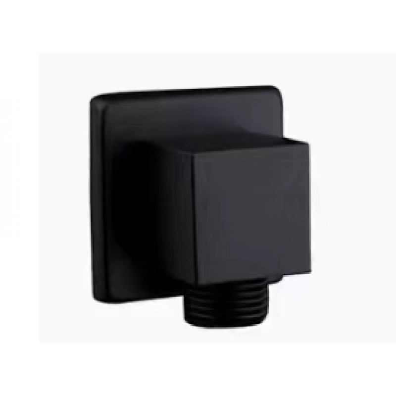 Square luxury water outlet Matt Black (EOSQ50-B)