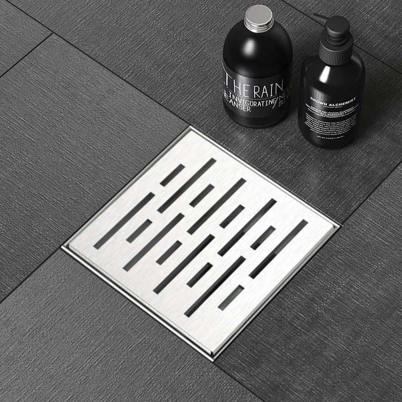 ELEGANCE SHOWER GRATE & DRAIN (SQUARE) - 150 x 150mm (ESG15)