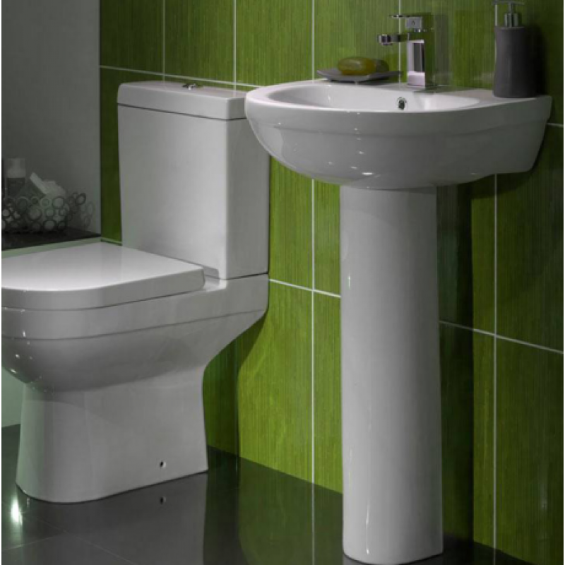 Flex basin with full pedestal (FLE101)