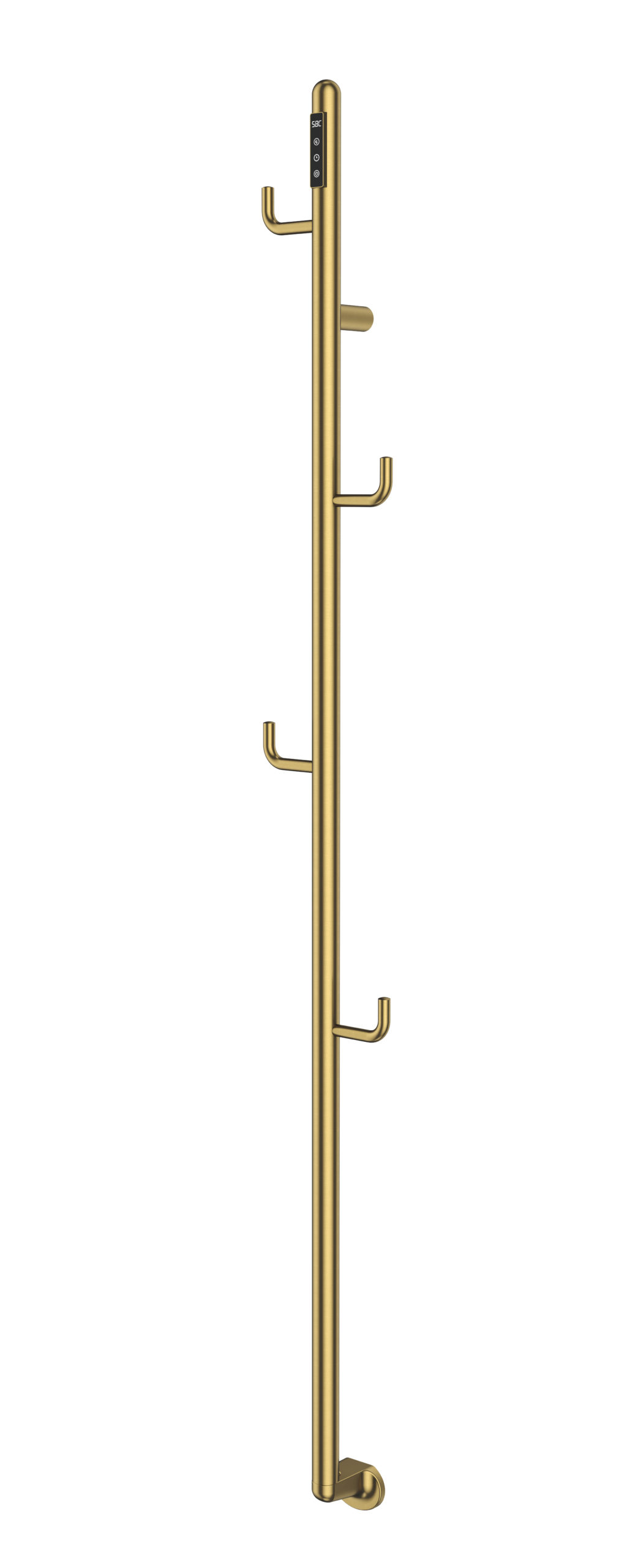 JTP - FLO ELECTRIC RADIATOR BRUSHED BRASS