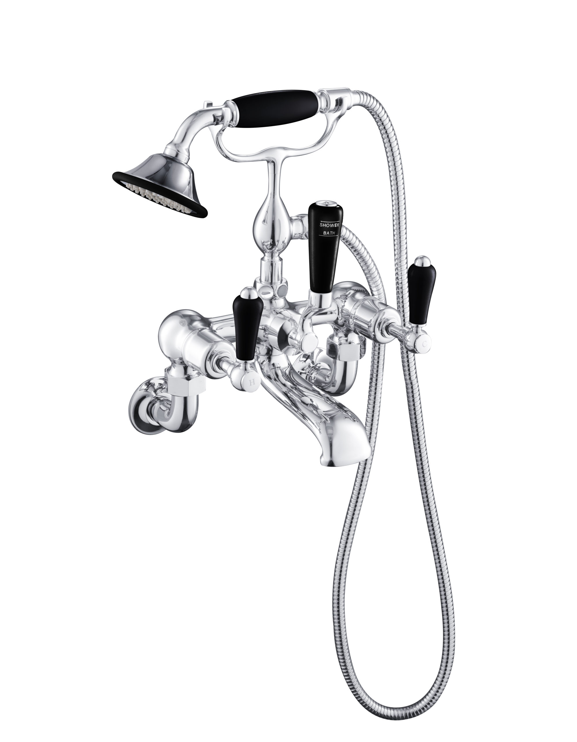 JTP - Bath Shower Mixer Wall Mounted with Kit
