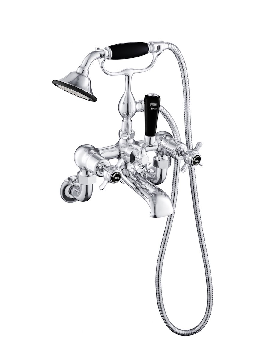 JTP - Bath Shower Mixer Wall Mounted with Kit