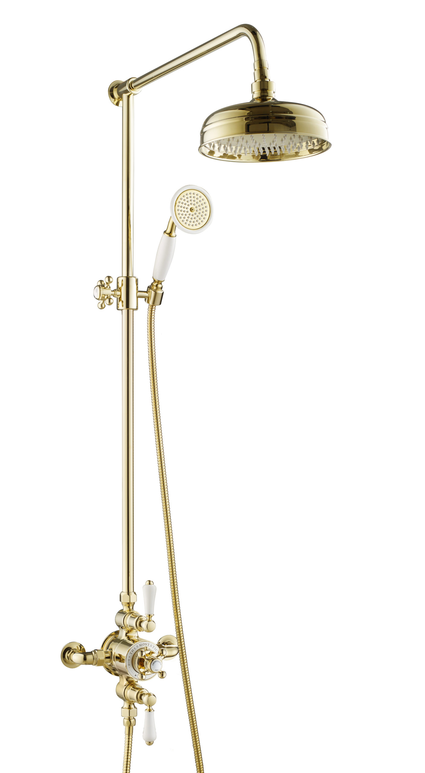 JTP - Grosvenor Exposed Thermostatic valve with Riser & Kit