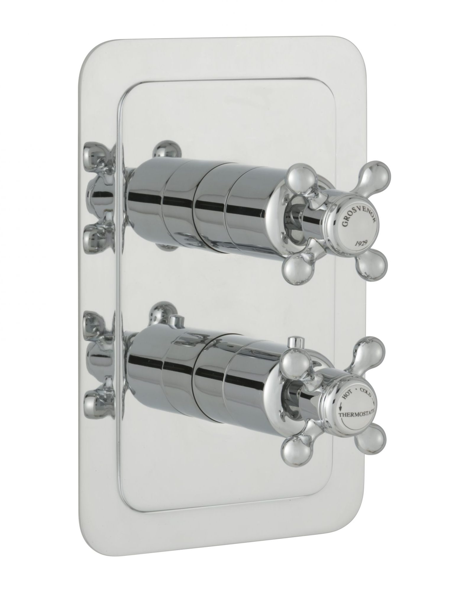 JTP - Grosvenor Cross Thermostatic 1 Outlet Shower Valve