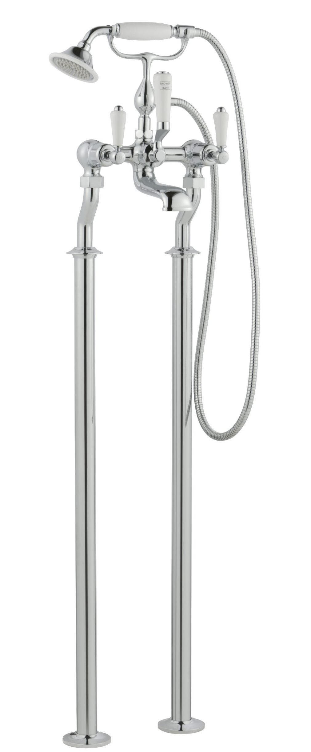 JTP - Grosvenor Lever Floor Standing Bath Shower Mixer