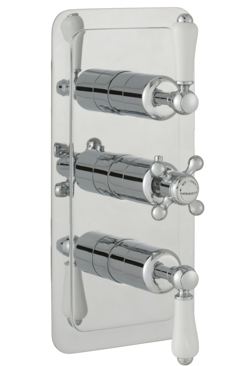 Grosvenor Lever Thermostatic 2 Outlet Shower Valve a