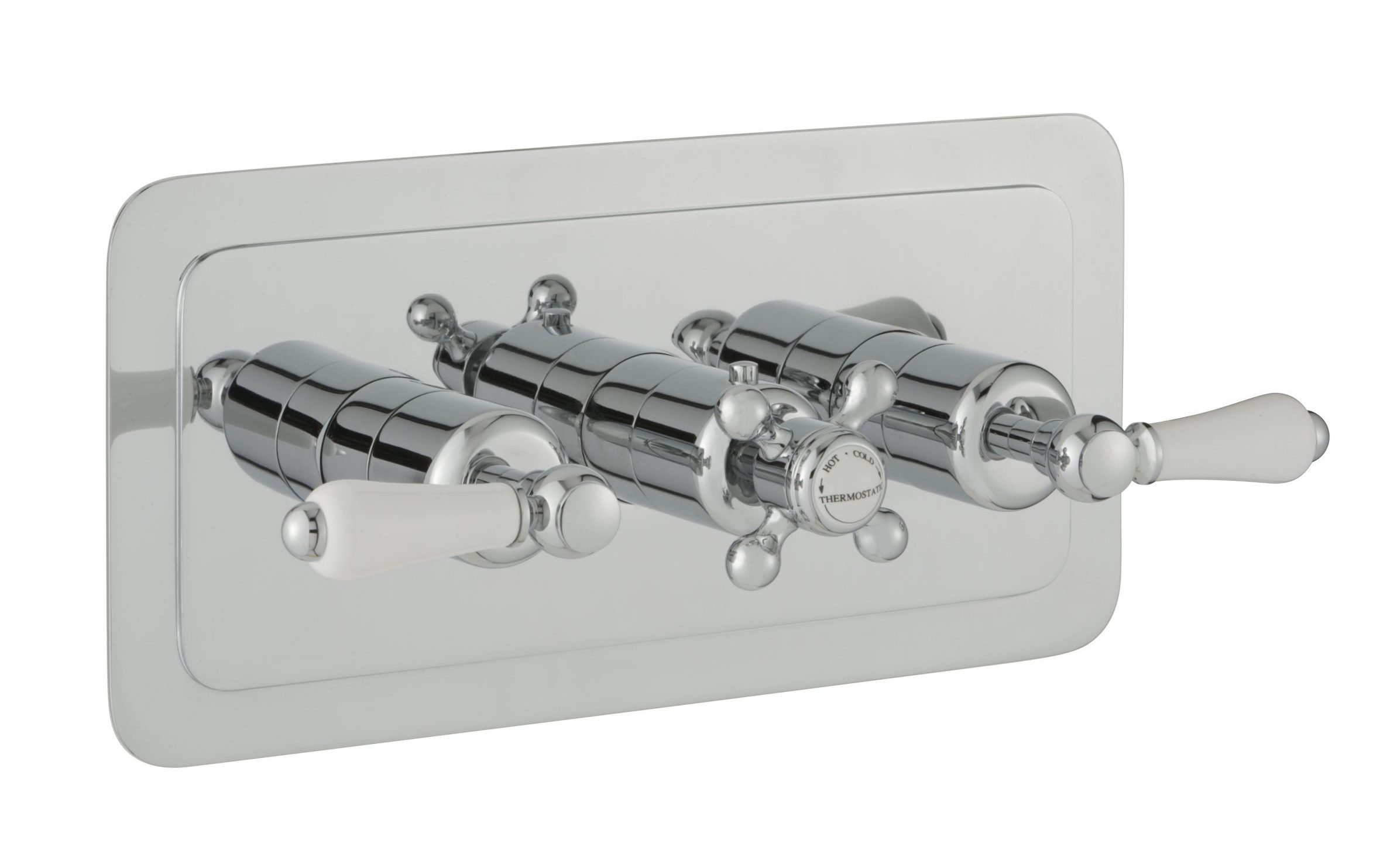 JTP - Grosvenor Lever Thermostatic 2 Outlet Shower Valve