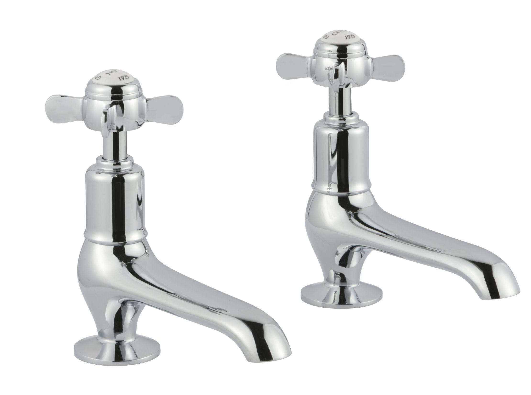 JTP - Grosvenor Pinch Long Nose Basin Taps