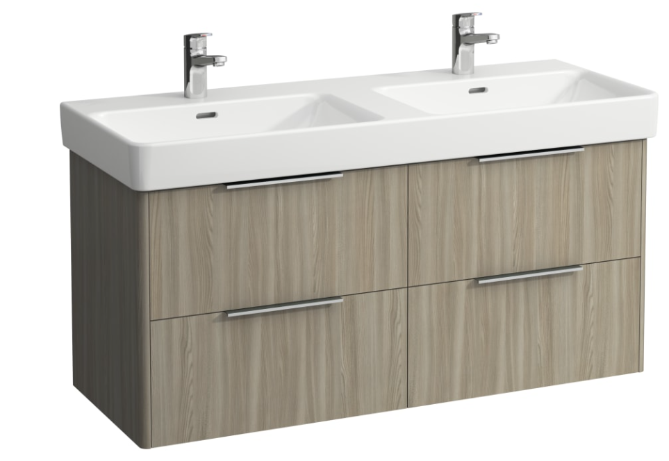Base Vanity unit, 4 drawers - Light Elm
