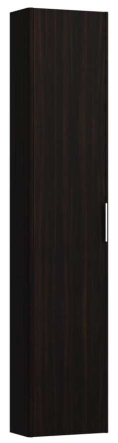 Base Tall cabinet, with small projection, 1 door, right hinged, 1 fixed shelf, 4 glass shelves, design matches vanity units