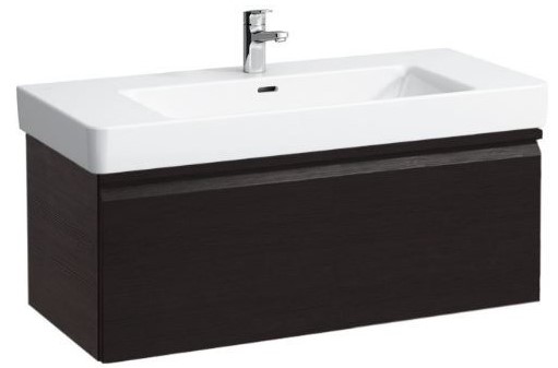 Vanity unit, 1 drawer, matches washbasin 813966- WENGE