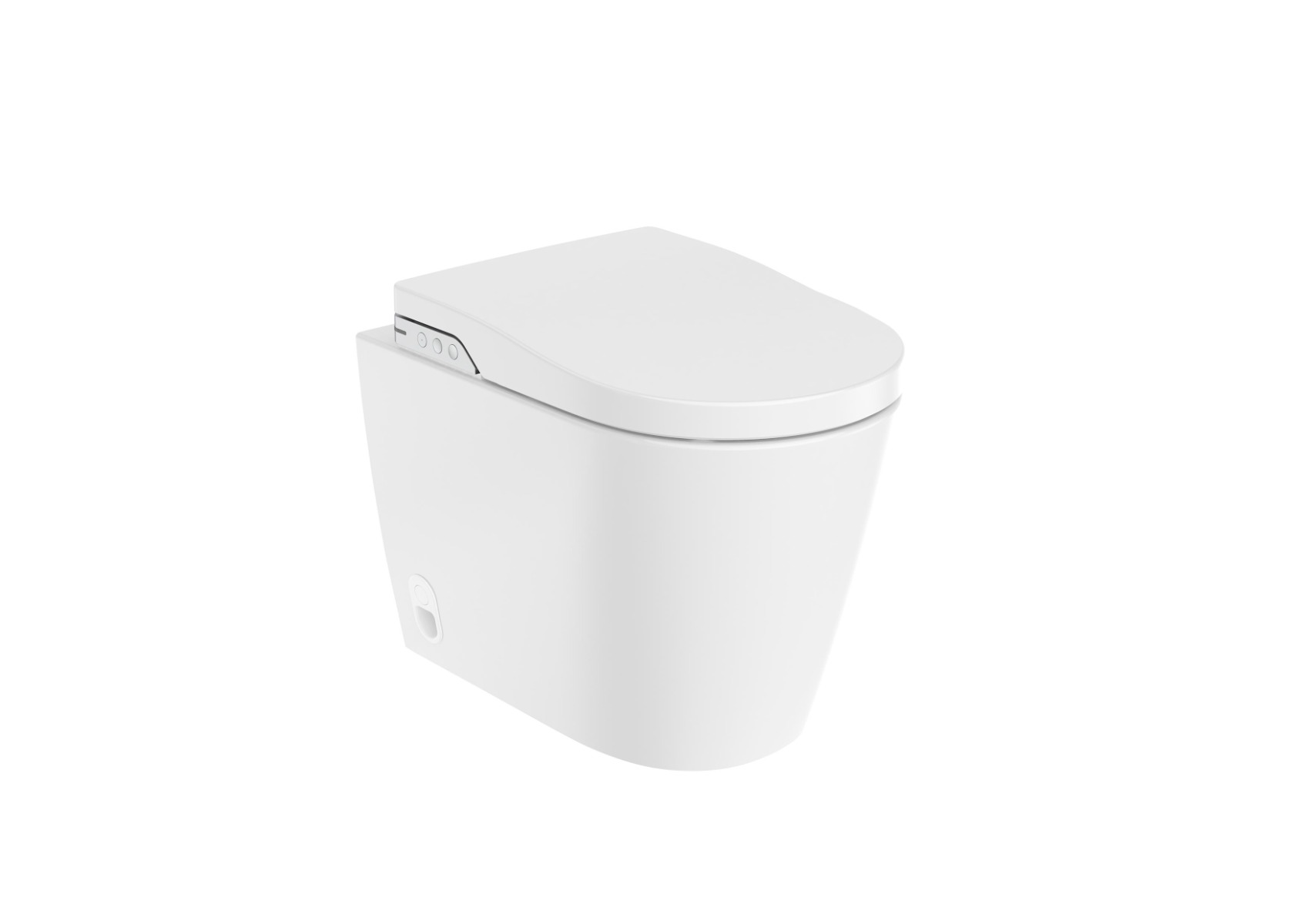 Roca Inspira In-Wash Rimless BTW Pan with In-Tank (incl. Soft Close Seat & Cover) - White