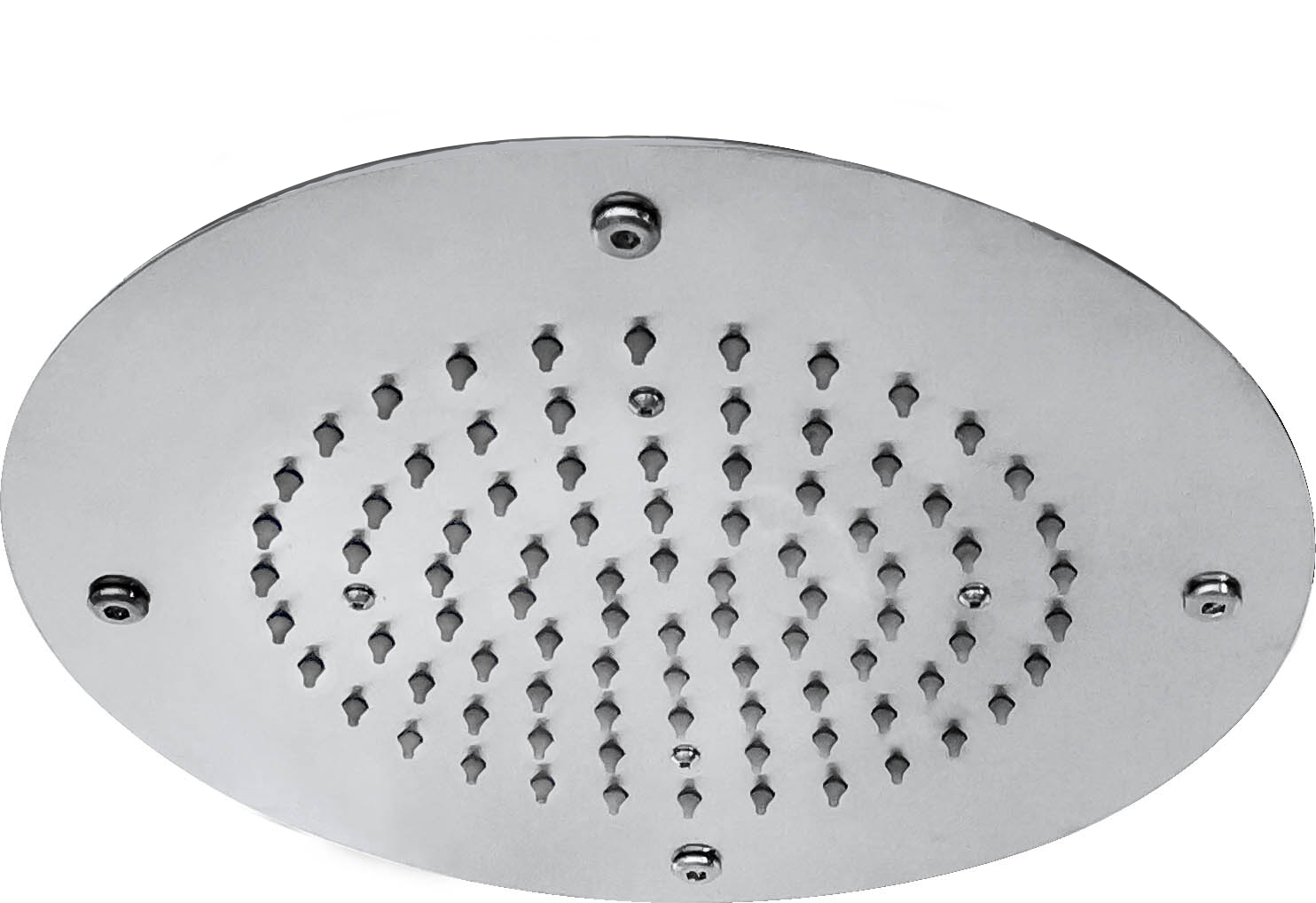 Inox ceiling mounted overhead shower, 300mm