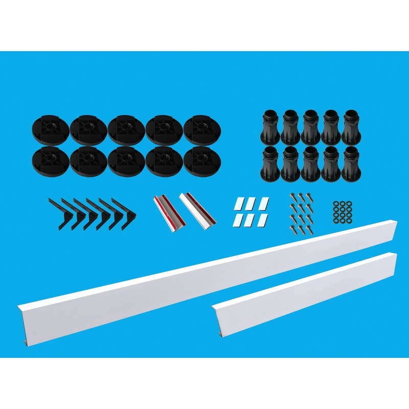Aluminium plinth + Legs Set 1000 x 1700mm (KIT1-S)