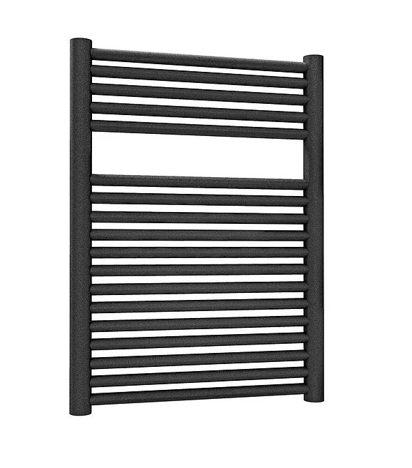 Radox Hercules 600mm x 842mm Heated Towel Rail in Black Pearl Output (BTU) 1650