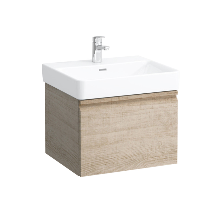 Vanity unit, 1 drawer, matches washbasin 818959 - BRIGHT OAK