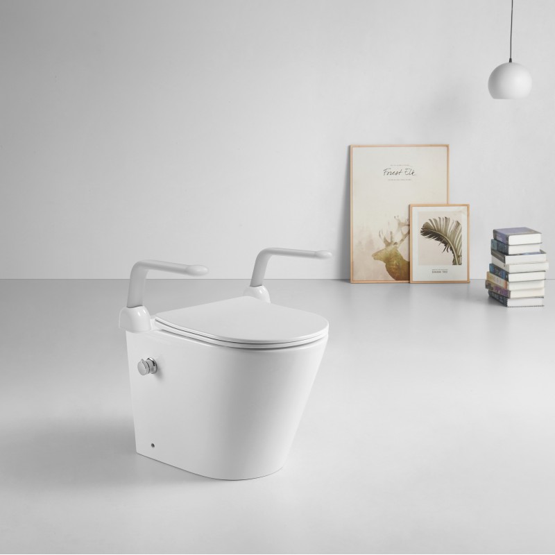 Toilet Support Arm Rest (Foldable) (TSA02)