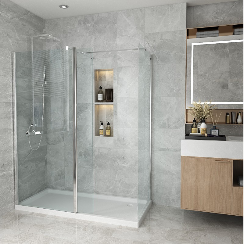 Wetroom Glass shower panel. (WGP70)