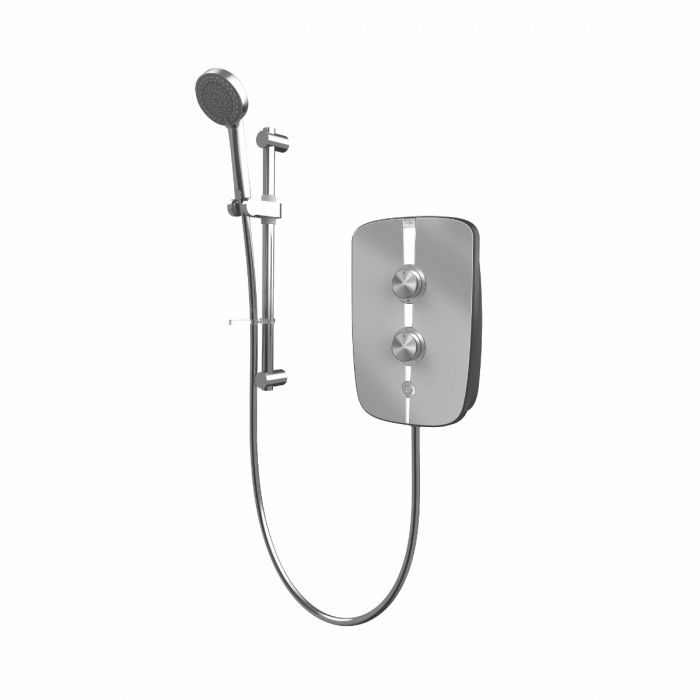 Lumi+ 8.5kW - Electric Shower - Mirrored & Chrome