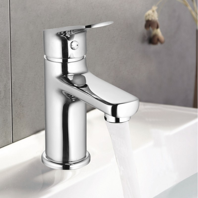 Lux basin mixer with clicker waste (LUX)