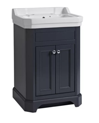 VITORIA 600 FREESTANDING UNIT - MATT DARK GREY