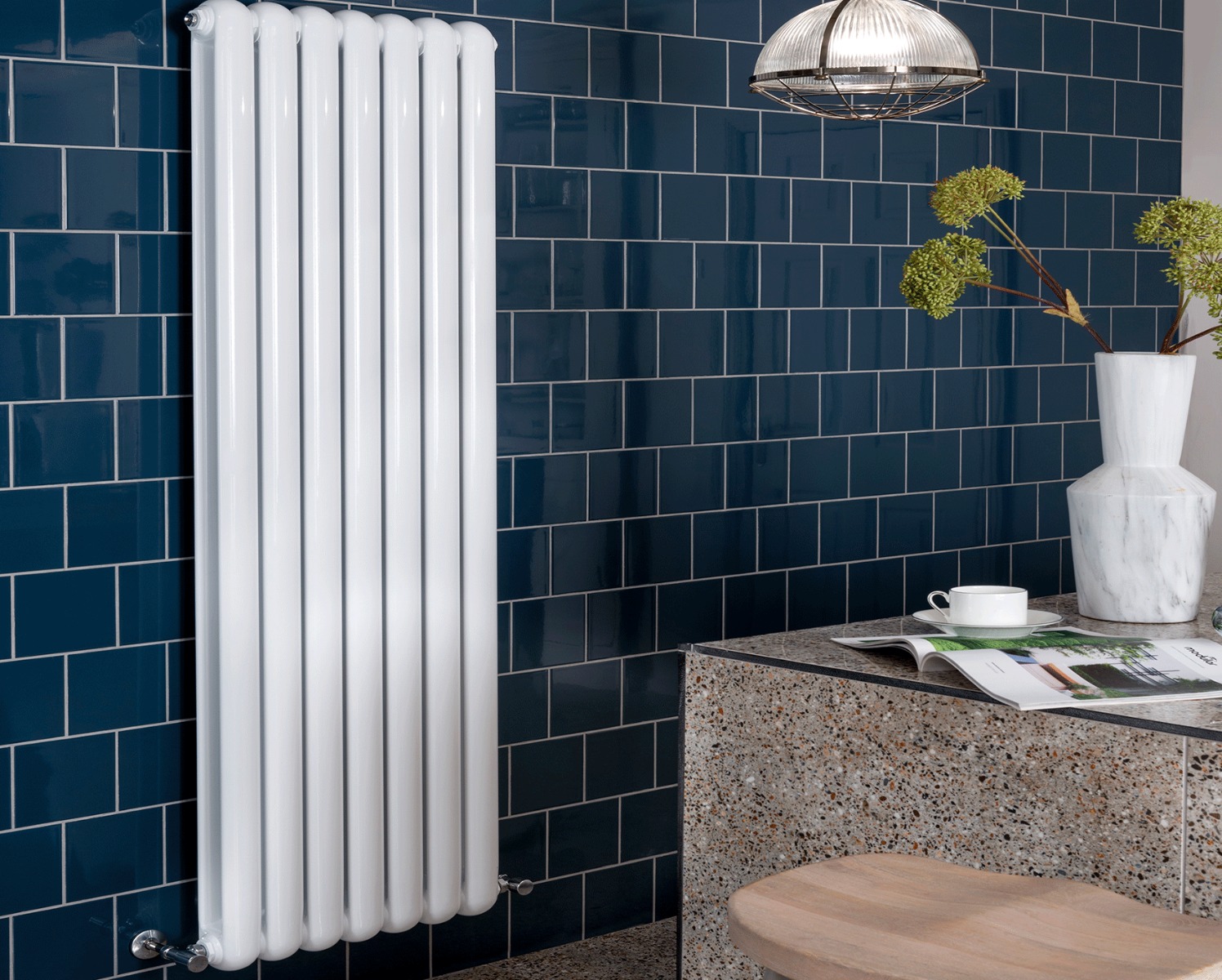 Designer Radiators Mode Ii Heating Only - White 450x507