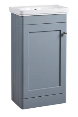 MARSTON CLOAKROOM UNIT & BASIN - MATT SPRUCE