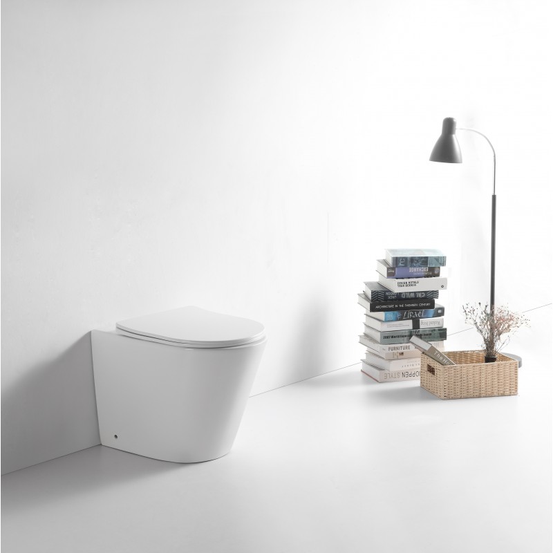 Neo short projection back to wall pan & soft close seat. (NEO002)