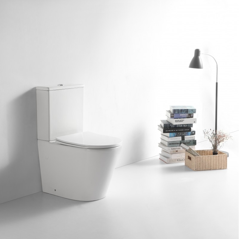 Neo rimless short projection C/C WC (fully back to wall) with Geberit flush & so (NEO007)