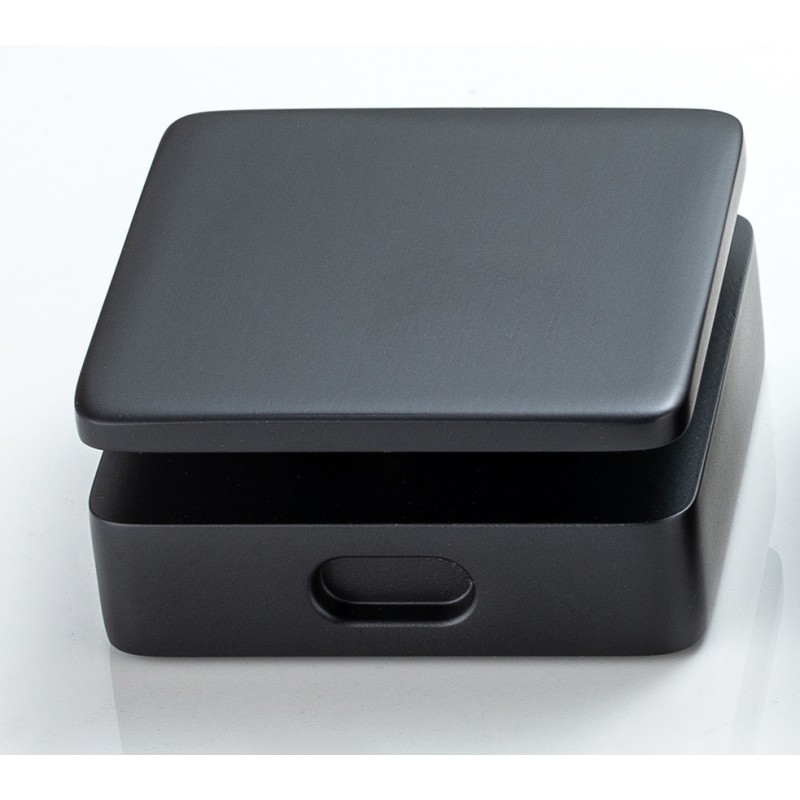 Aquamist square steam head - Matt Black (AQM-SH-MB)