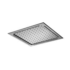 Aqualisa - 365mm Square Flush Fit LED Metal Head