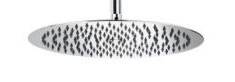  Aqualisa - 400mm Thin round metal head