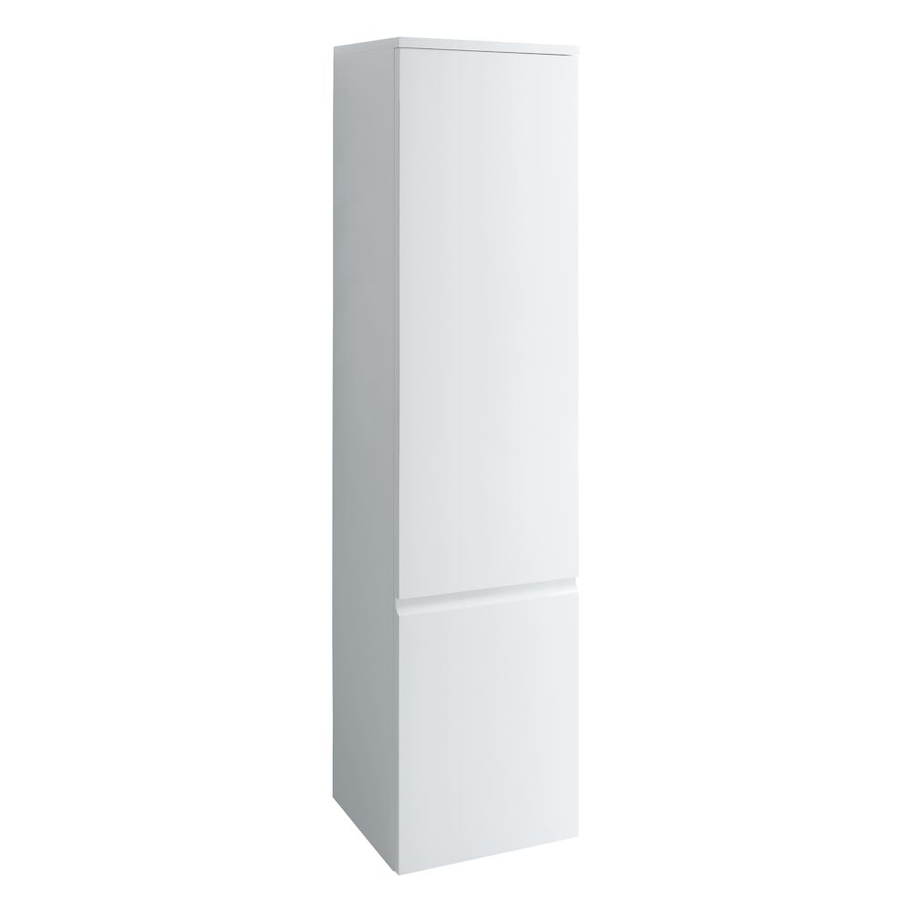 Tall cabinet, 1 door, right hinged, 4 glass shelves-MULTICOLOR