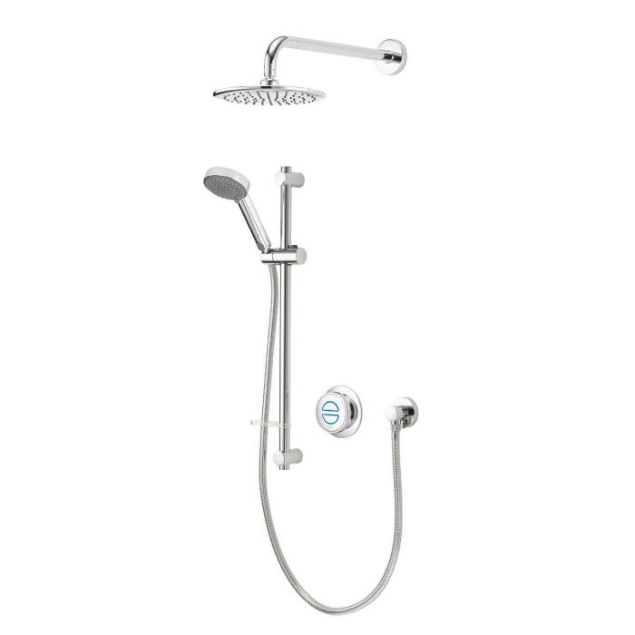 Quartz Classic Smart Digital Shower Concealed with Adjustable and Fixed Wall Head (HP/Combi)