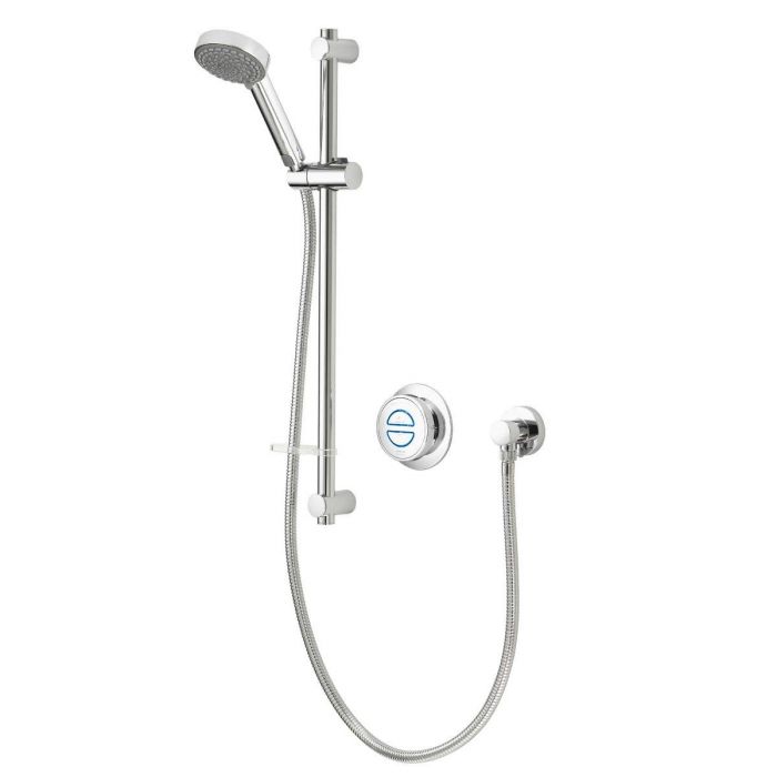 Quartz Classic Smart Digital Shower Concealed with Adjustable Head (Gravity Pumped)