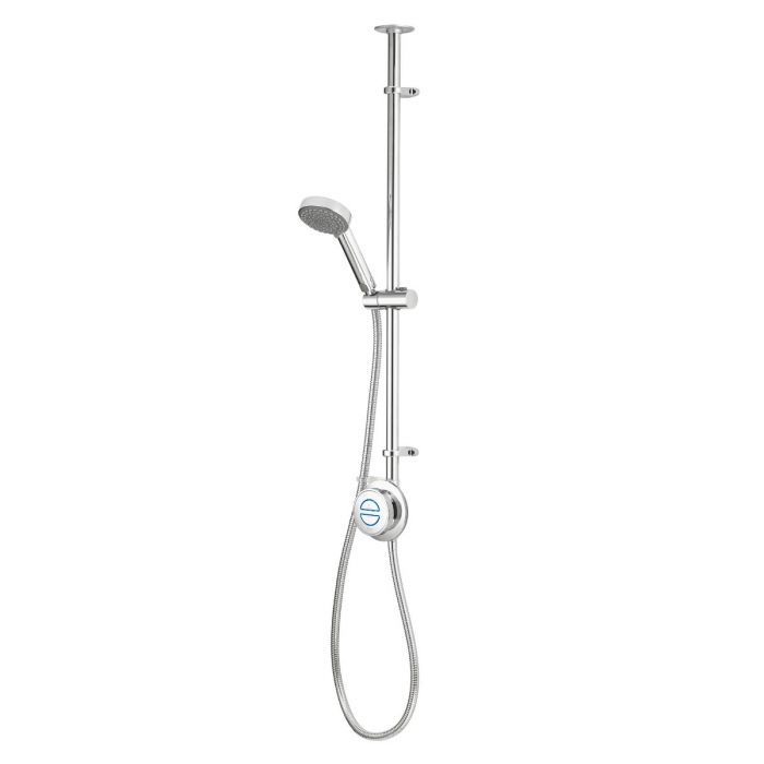Quartz Classic Smart Digital Shower Exposed with Adjustable Head (Gravity Pumped)