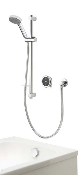 Quartz Touch Concealed Shower with Slide Rail Kit - Standard