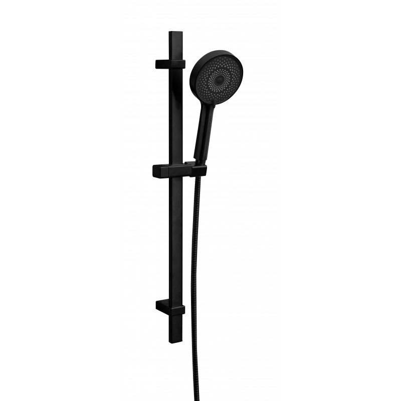 Round riser rail kit Matt Black (RKR800-MB)