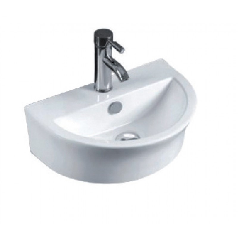 Round cloakroom basin Wall-mounted (RC109)